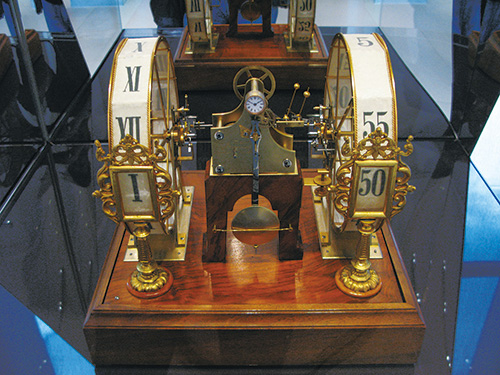 世界最古の5分式デジタル時計